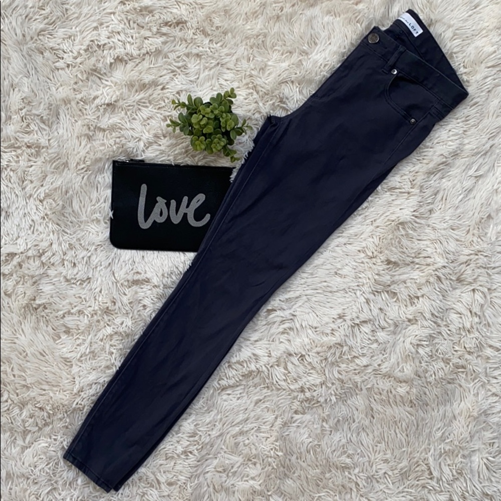 Loft Leggings Pants 💗 Coastal Gray - Picture 4 of 12